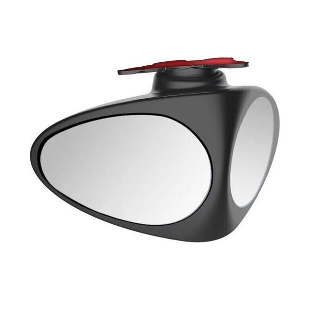 2In1 Car Safety 360 Blind spot Mirror (2pcs set left+right) ) - Indigo-Temple