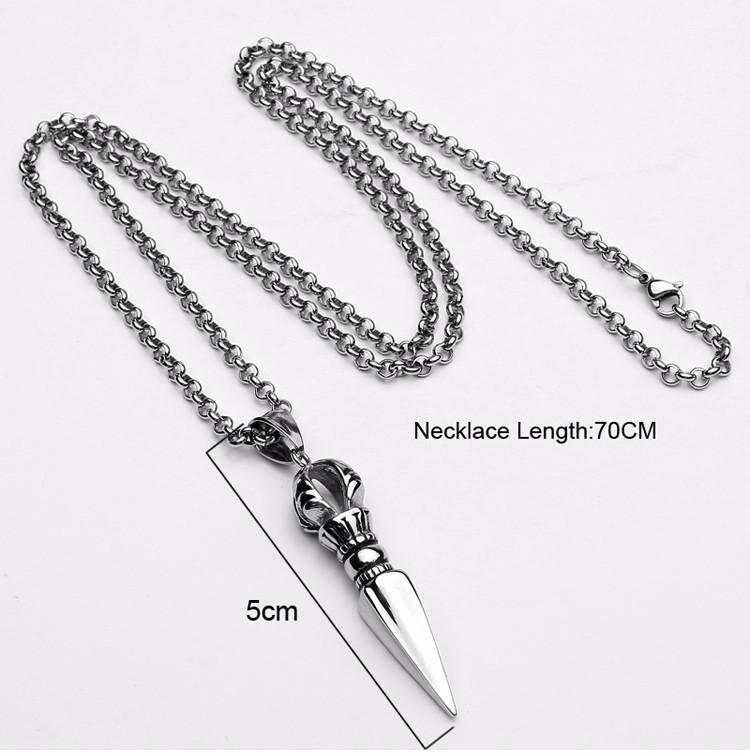 Spear -  Pendants Necklace - Indigo-Temple
