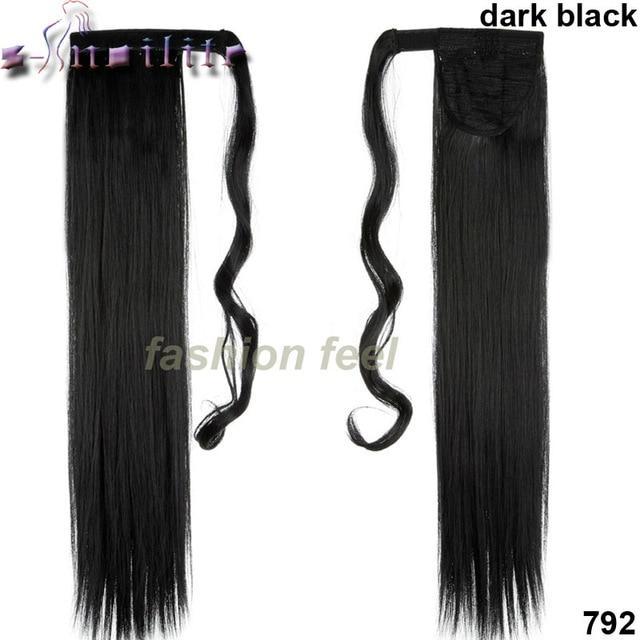 S-noilite™ Straight/Wavy 23" Ponytail Extension - Indigo-Temple