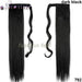 S-noilite™ Straight/Wavy 23" Ponytail Extension - Indigo-Temple