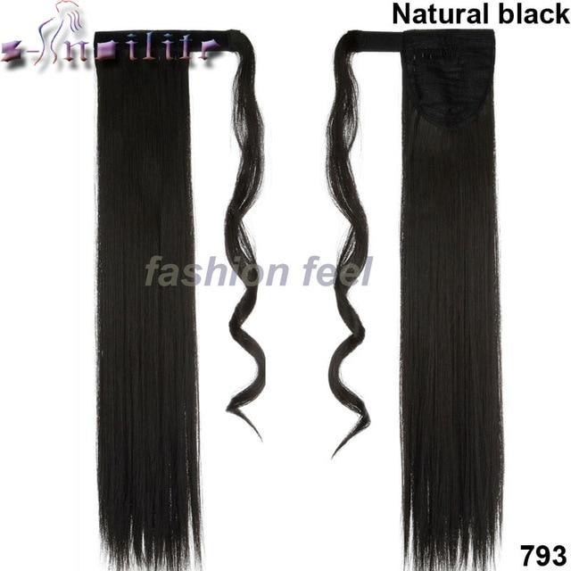 S-noilite™ Straight/Wavy 23" Ponytail Extension - Indigo-Temple