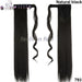 S-noilite™ Straight/Wavy 23" Ponytail Extension - Indigo-Temple