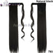 S-noilite™ Straight/Wavy 23" Ponytail Extension - Indigo-Temple