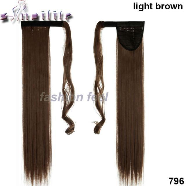 S-noilite™ Straight/Wavy 23" Ponytail Extension - Indigo-Temple