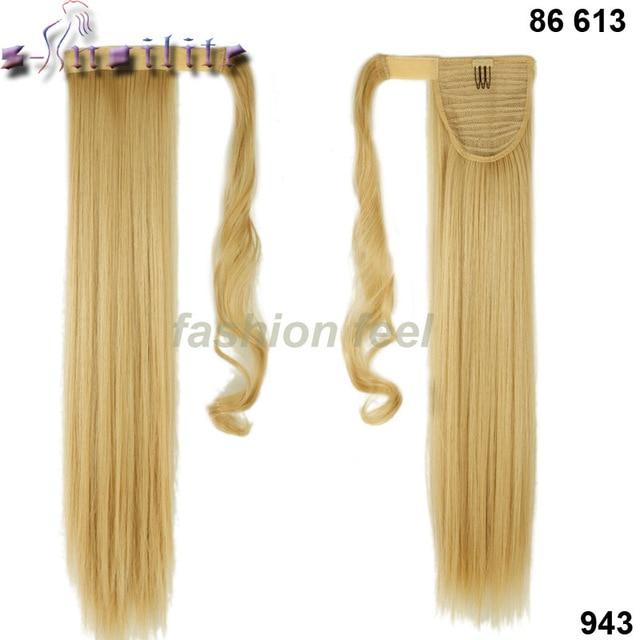 S-noilite™ Straight/Wavy 23" Ponytail Extension - Indigo-Temple