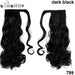 S-noilite™ Straight/Wavy 23" Ponytail Extension - Indigo-Temple