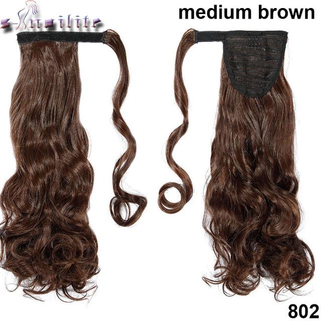 S-noilite™ Straight/Wavy 23" Ponytail Extension - Indigo-Temple