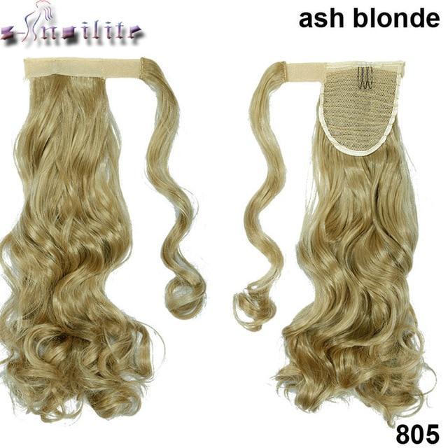 S-noilite™ Straight/Wavy 23" Ponytail Extension - Indigo-Temple