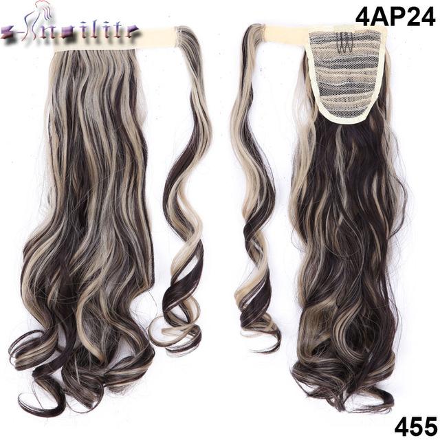 S-noilite™ Straight/Wavy 23" Ponytail Extension - Indigo-Temple