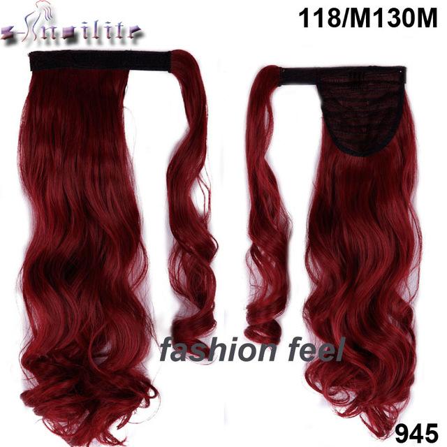 S-noilite™ Straight/Wavy 23" Ponytail Extension - Indigo-Temple