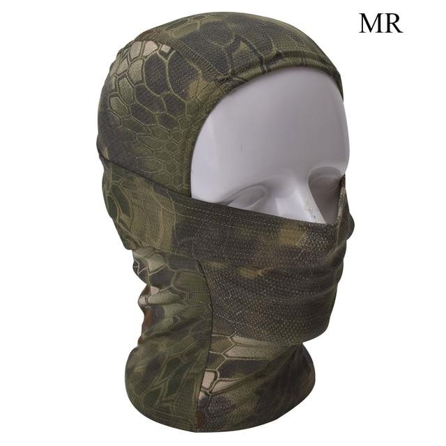Tactical Camouflage Balaclava Mask - Indigo-Temple