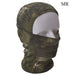 Tactical Camouflage Balaclava Mask - Indigo-Temple