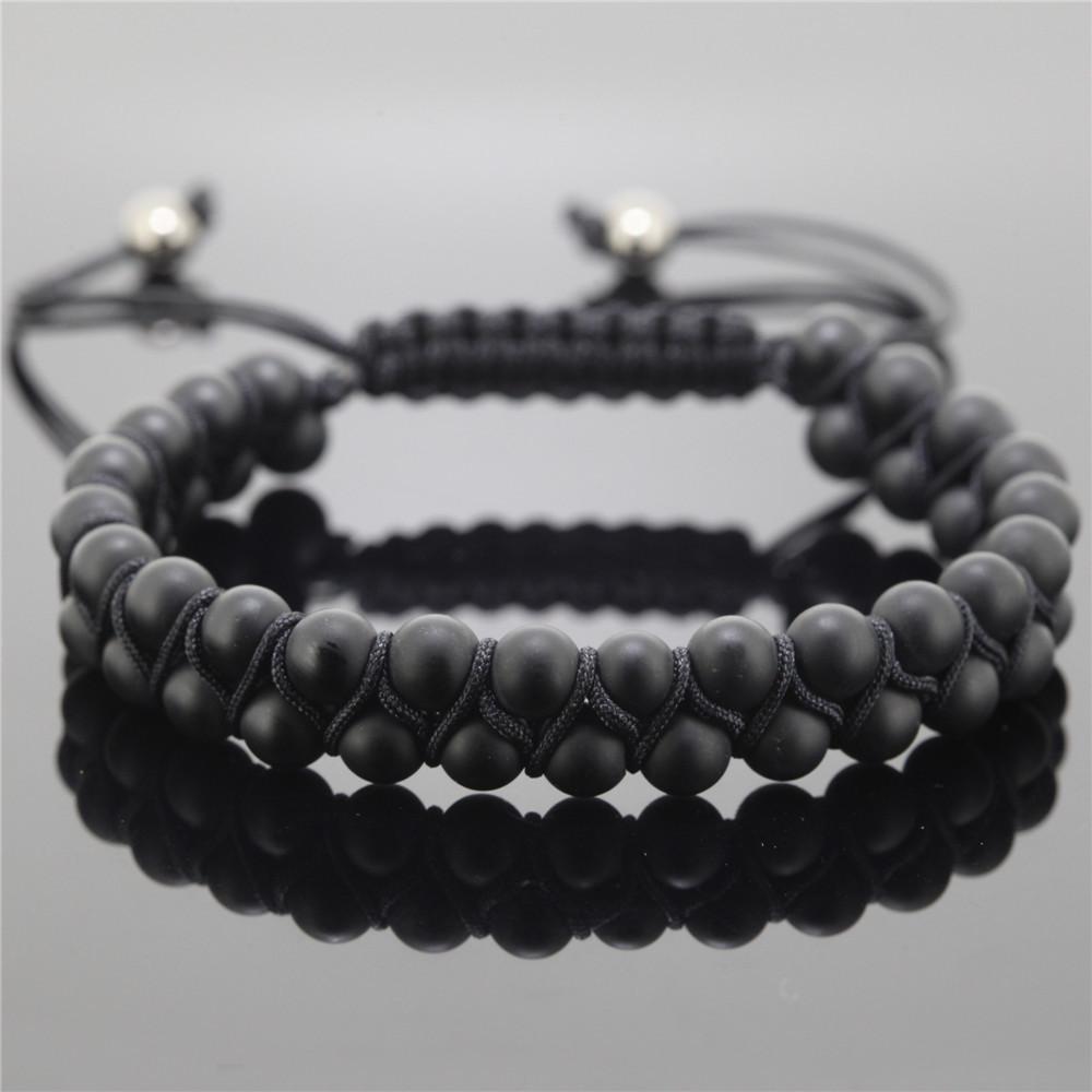 SHILA - Cuff Double Bracelet - Indigo-Temple