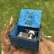 Hand-Carved Themed Music Box Collection - Indigo-Temple