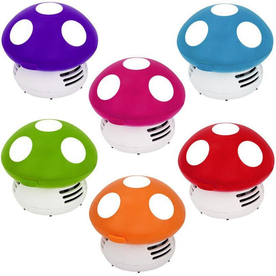 Mini Mushroom Vacuum Cleaner - Indigo-Temple