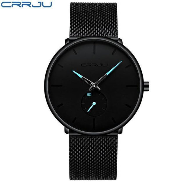 CRRJU™ Unisex Casual Ultra-Slim Watch - Indigo-Temple
