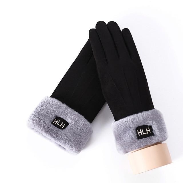 Noble™ Cashmere Touch Screen Gloves with Double Thick Plush - Indigo-Temple