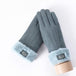 Noble™ Cashmere Touch Screen Gloves with Double Thick Plush - Indigo-Temple