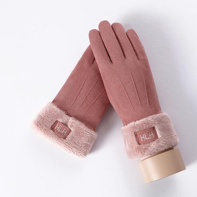 Noble™ Cashmere Touch Screen Gloves with Double Thick Plush - Indigo-Temple