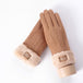 Noble™ Cashmere Touch Screen Gloves with Double Thick Plush - Indigo-Temple