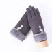 Noble™ Cashmere Touch Screen Gloves with Double Thick Plush - Indigo-Temple
