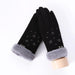 Noble™ Cashmere Touch Screen Gloves with Double Thick Plush - Indigo-Temple