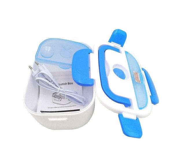 Durable Electric Lunch Box Heater - Indigo-Temple