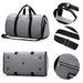 Shipmaster™  Convertible Anti-Wrinkle Travel Duffel Bag - Indigo-Temple