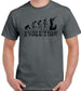 Evolution Of Hunting T-Shirt - Indigo-Temple