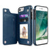 Flip Wallet Case For iPhone & Samsung - Indigo-Temple
