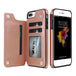 Flip Wallet Case For iPhone & Samsung - Indigo-Temple