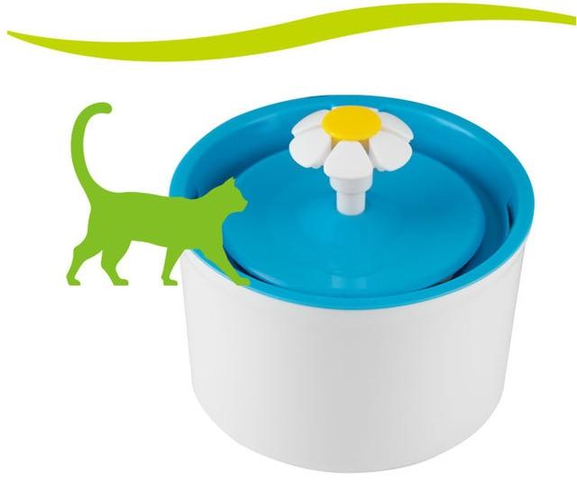 Flower Fountain - Cats And Dogs Water Dispenser - Indigo-Temple