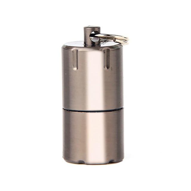 Bullet Style Mini Lighter Keychain (2pcs) - Indigo-Temple