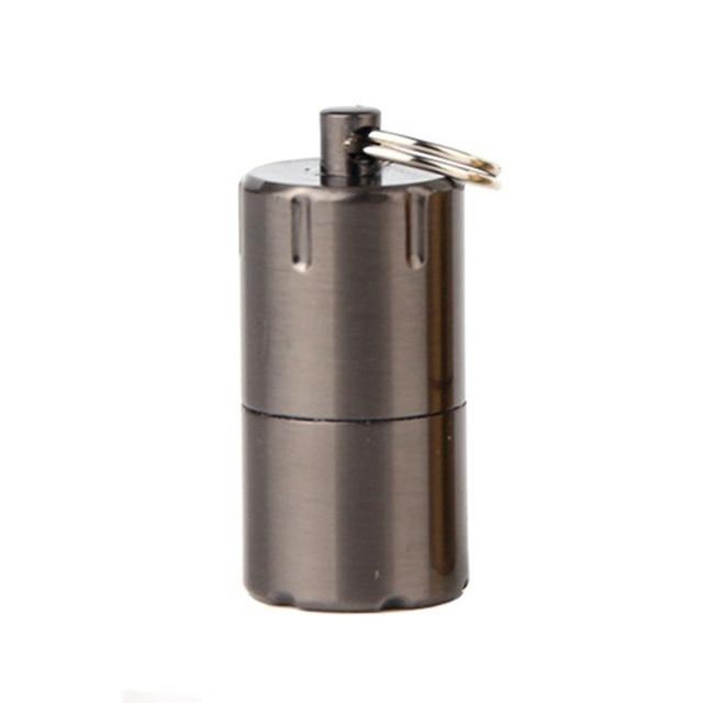 Bullet Style Mini Lighter Keychain (2pcs) - Indigo-Temple