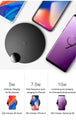 Baseus™ Qi Wireless LED Display 10W Charging Pad - Indigo-Temple
