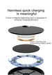 Baseus™ Qi Wireless LED Display 10W Charging Pad - Indigo-Temple