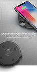 Baseus™ Qi Wireless LED Display 10W Charging Pad - Indigo-Temple