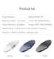 Baseus™ Qi Wireless LED Display 10W Charging Pad - Indigo-Temple