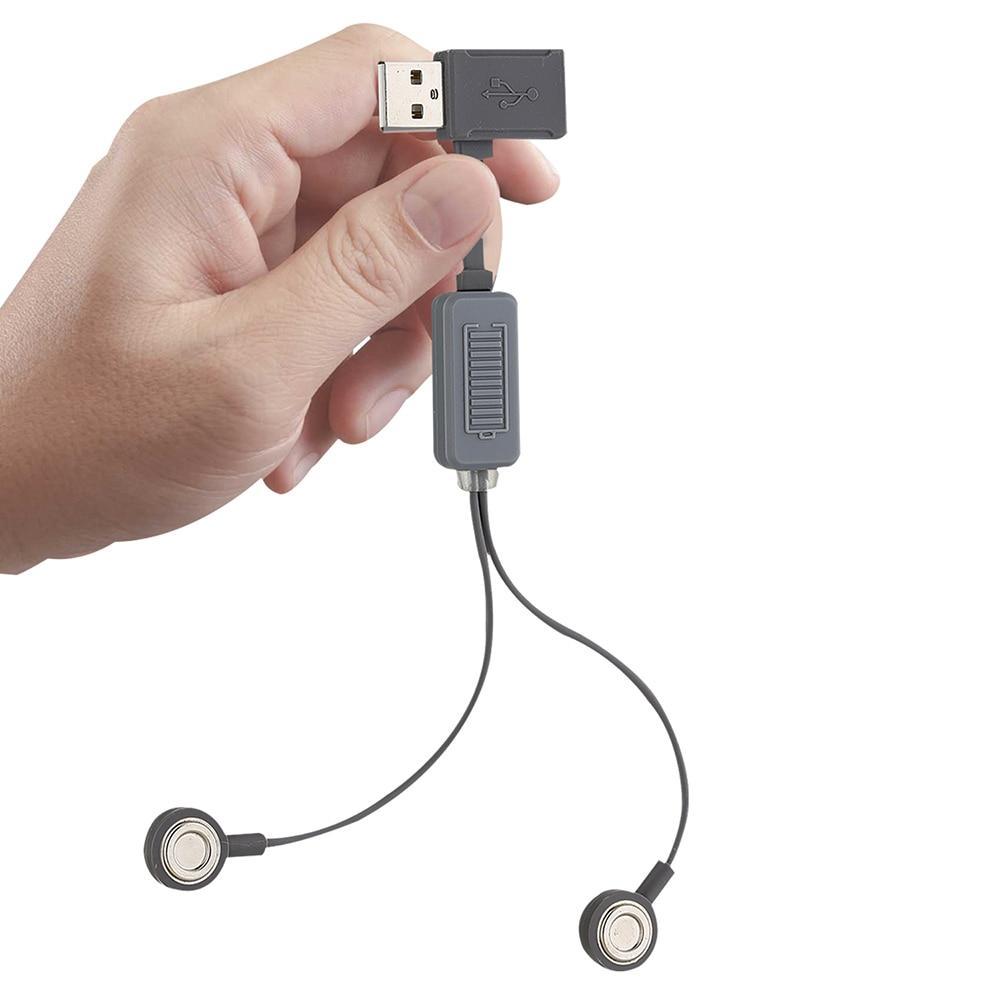 Magnetic USB Li-ion battery Charger - Indigo-Temple