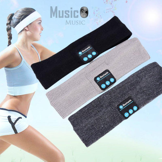 Noise Cancelling Bluetooth Headband Headphones - Indigo-Temple