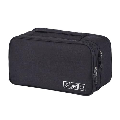 Bra & Underwear Travel Organizer - Indigo-Temple