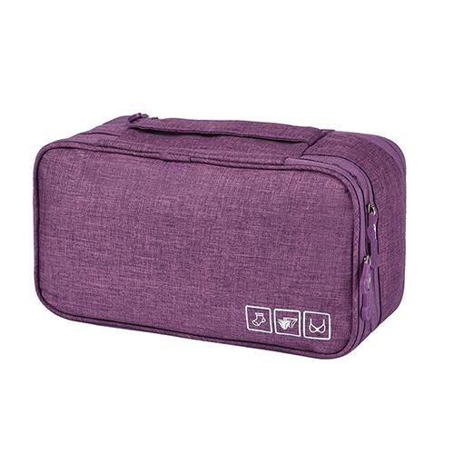Bra & Underwear Travel Organizer - Indigo-Temple