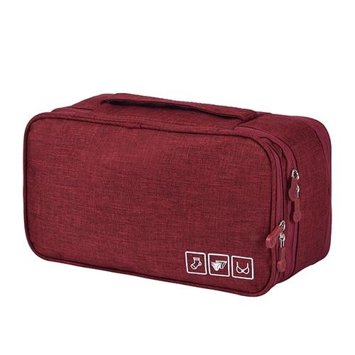 Bra & Underwear Travel Organizer - Indigo-Temple