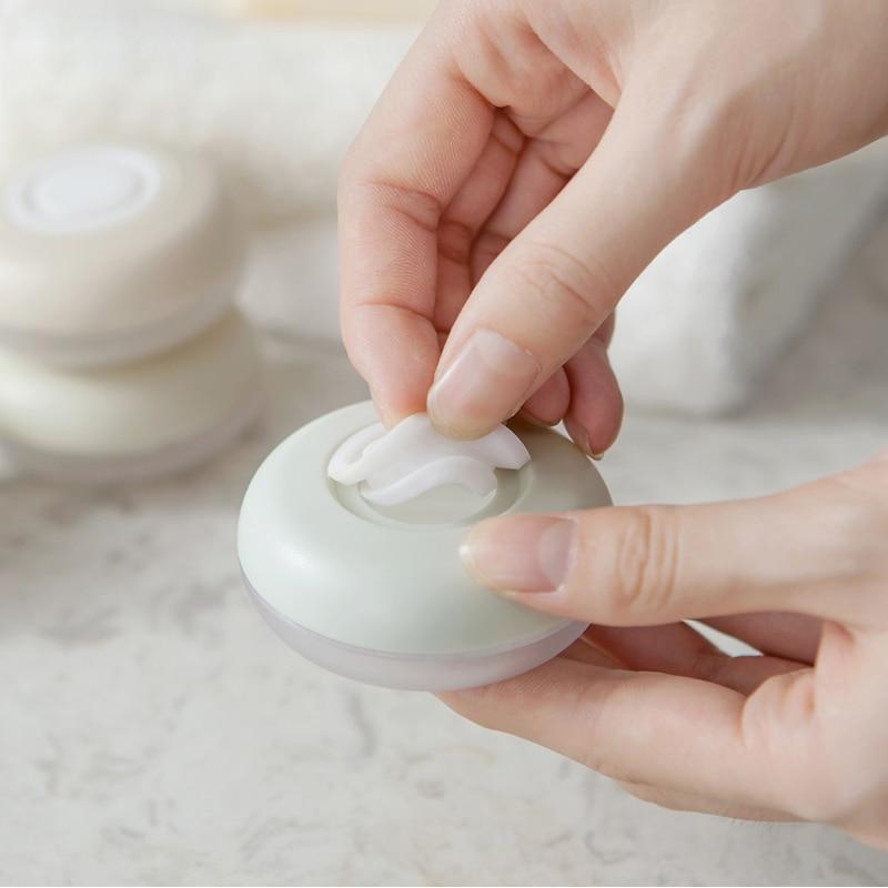 EZ-Travel™ Compact Toiletry 4-pc Bottle Set - Indigo-Temple