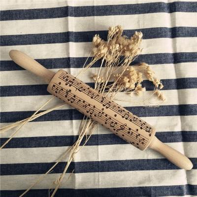 Christmas Embossing Rolling Pins - Indigo-Temple