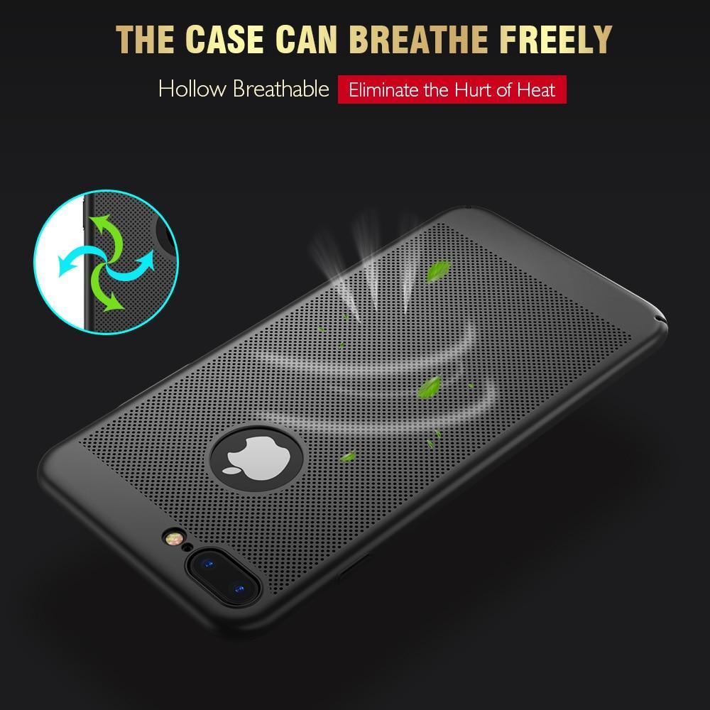 Ultra-Slim Heat Dissipating Case for iPhone - Indigo-Temple