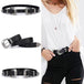 Western Cowgirl Women's Leather Belt - Indigo-Temple