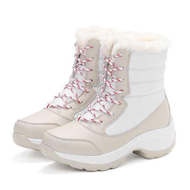 Flight™ Waterproof Thick Furr Winter Boots - Indigo-Temple