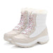 Flight™ Waterproof Thick Furr Winter Boots - Indigo-Temple