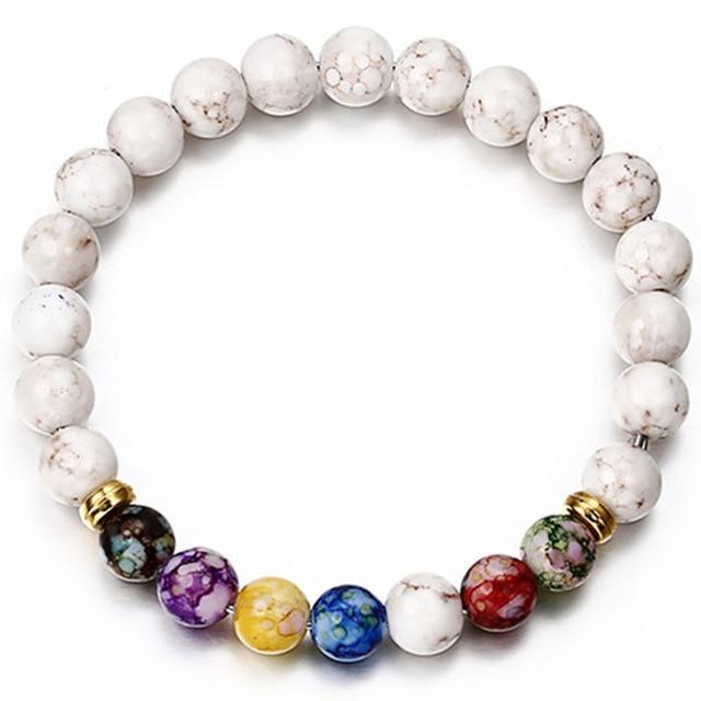 Classic Lava Stone Handmade Unisex  Beaded Bracelets - Indigo-Temple